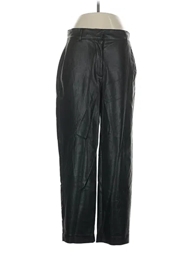 Pre-owned Babaton Casual Pants In Black