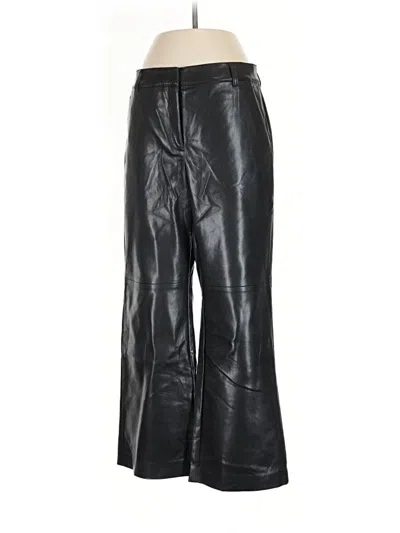 Pre-owned Babaton Casual Pants In Black