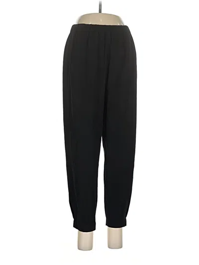 Pre-owned Babaton Casual Pants In Black