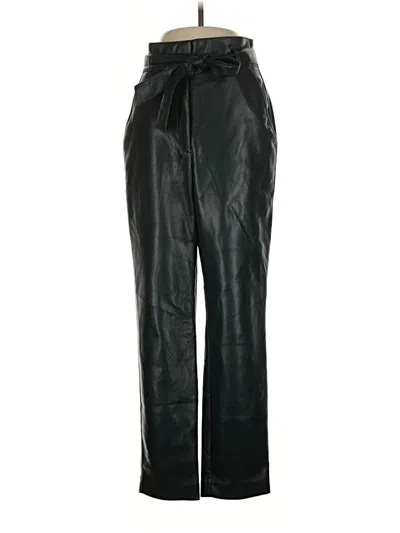 Pre-owned Babaton Casual Pants In Black