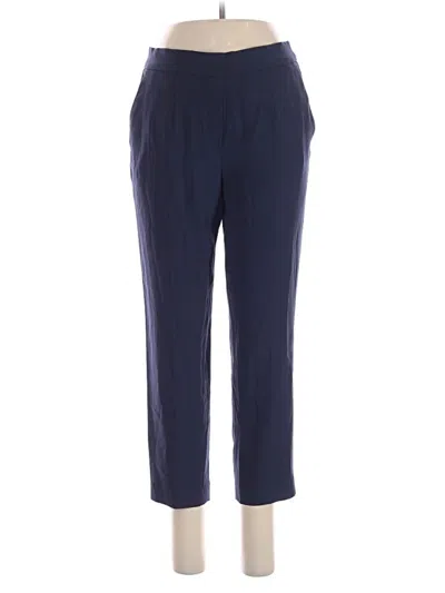 Pre-owned Babaton Casual Pants In Blue
