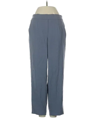 Pre-owned Babaton Casual Pants In Blue