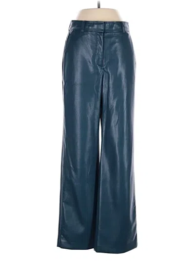 Pre-owned Babaton Casual Pants In Blue