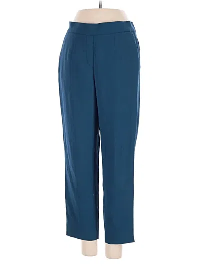 Pre-owned Babaton Casual Pants In Blue