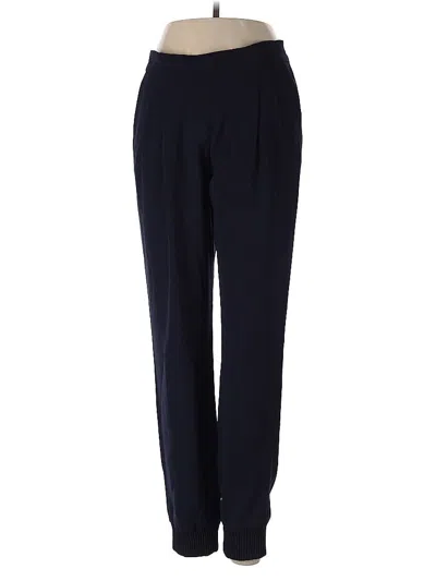 Pre-owned Babaton Casual Pants In Blue