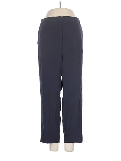 Pre-owned Babaton Casual Pants In Blue