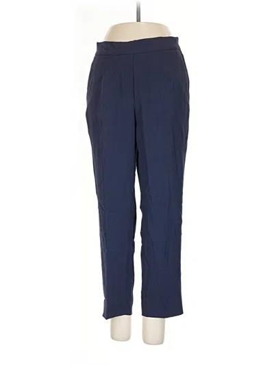 Pre-owned Babaton Casual Pants In Blue