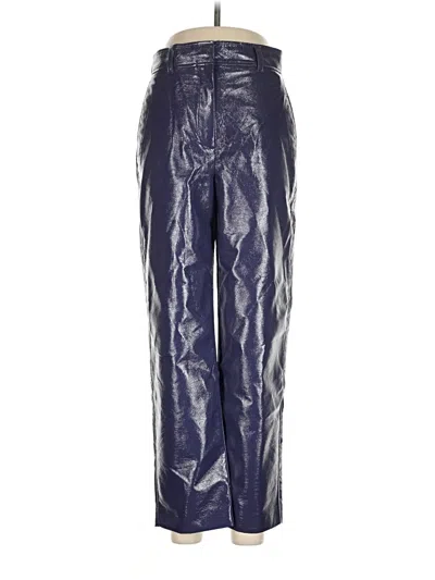 Pre-owned Babaton Casual Pants In Blue