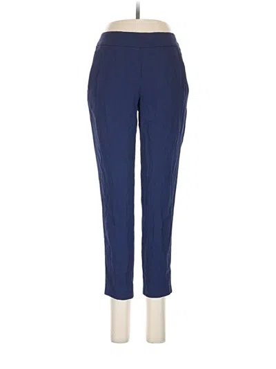 Pre-owned Babaton Casual Pants In Blue