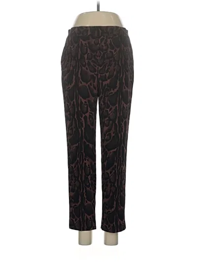 Pre-owned Babaton Casual Pants In Brown