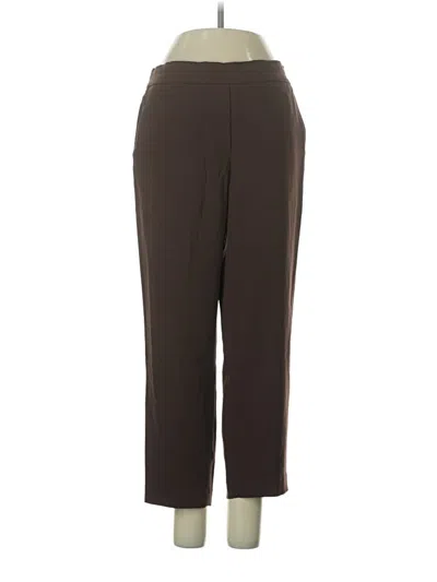 Pre-owned Babaton Casual Pants In Brown