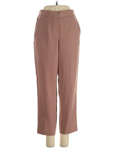 Pre-owned Babaton Casual Pants In Brown