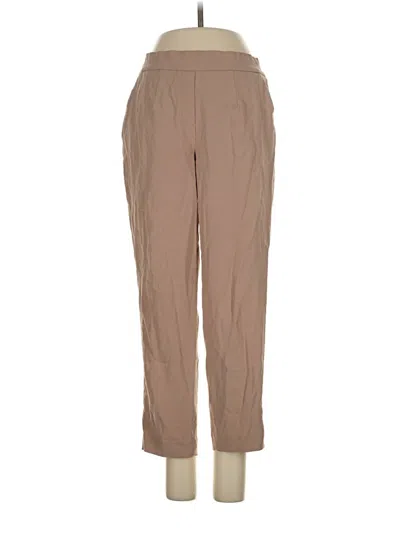 Pre-owned Babaton Casual Pants In Brown