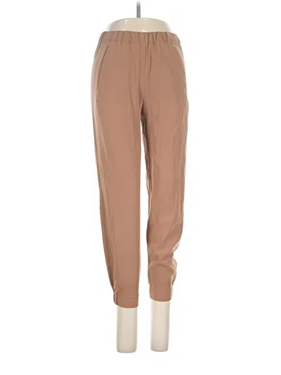 Pre-owned Babaton Casual Pants In Brown