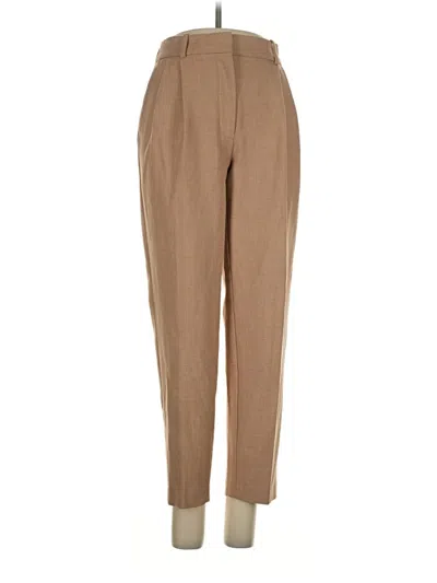 Pre-owned Babaton Casual Pants In Brown