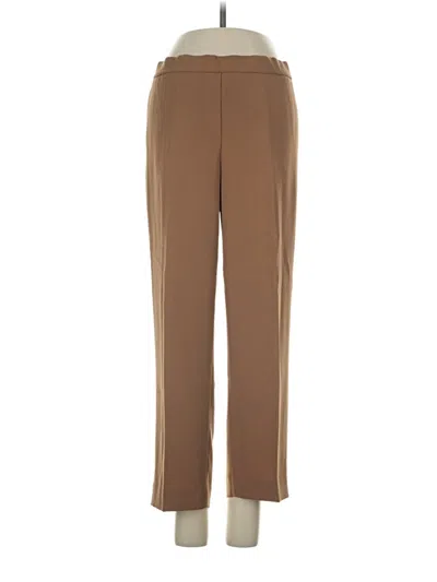 Pre-owned Babaton Casual Pants In Brown