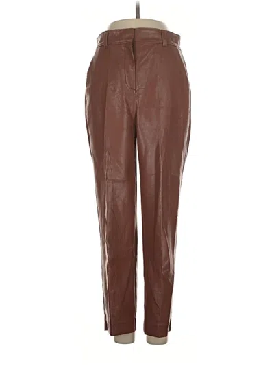 Pre-owned Babaton Casual Pants In Brown