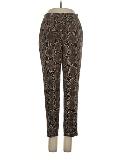Pre-owned Babaton Casual Pants In Brown