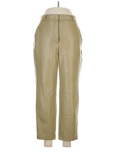 Pre-owned Babaton Casual Pants In Gold