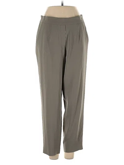 Pre-owned Babaton Casual Pants In Gray