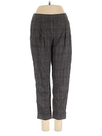 Pre-owned Babaton Casual Pants In Gray