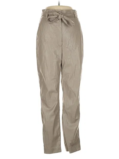 Pre-owned Babaton Casual Pants In Gray