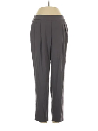 Pre-owned Babaton Casual Pants In Gray