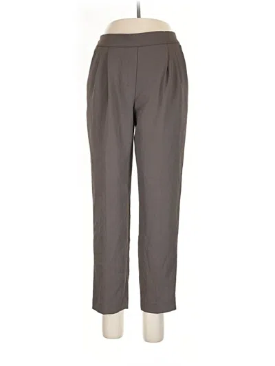 Pre-owned Babaton Casual Pants In Gray
