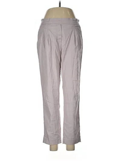 Pre-owned Babaton Casual Pants In Gray