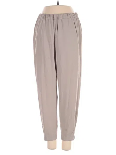 Pre-owned Babaton Casual Pants In Gray