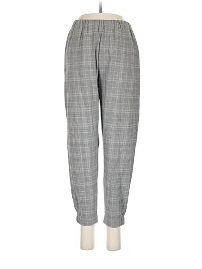 Pre-owned Babaton Casual Pants In Gray