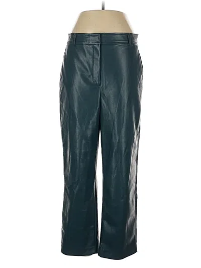 Pre-owned Babaton Casual Pants In Green