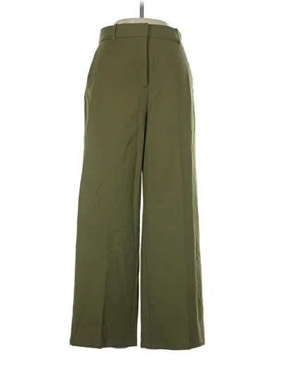 Pre-owned Babaton Casual Pants In Green