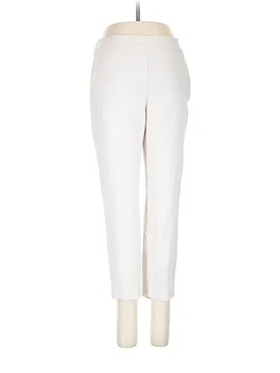 Pre-owned Babaton Casual Pants In Ivory