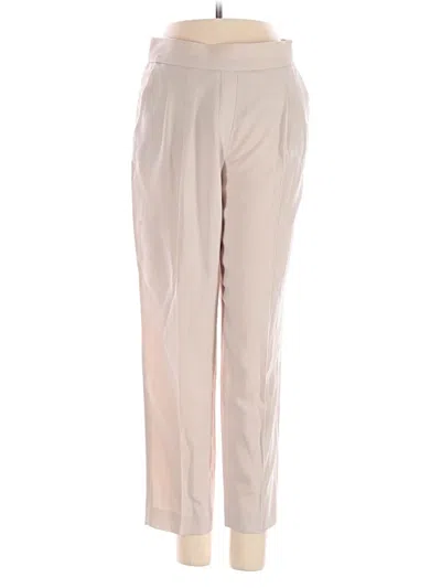 Pre-owned Babaton Casual Pants In Ivory