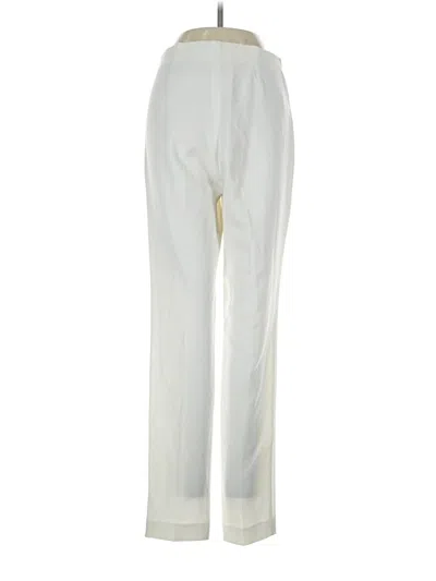 Pre-owned Babaton Casual Pants In Ivory
