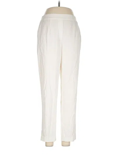 Pre-owned Babaton Casual Pants In Ivory