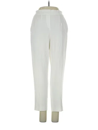 Pre-owned Babaton Casual Pants In Ivory