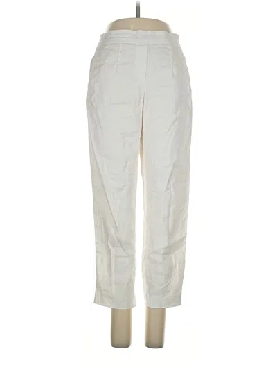 Pre-owned Babaton Casual Pants In Ivory