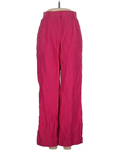 Pre-owned Babaton Casual Pants In Pink