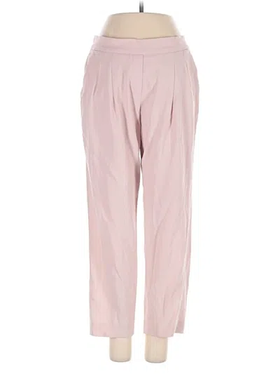 Pre-owned Babaton Casual Pants In Pink