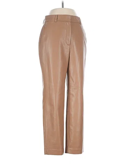 Pre-owned Babaton Casual Pants In Tan