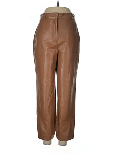 Pre-owned Babaton Casual Pants In Tan