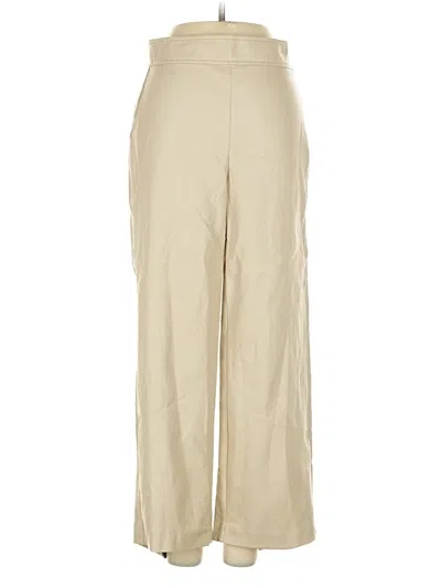 Pre-owned Babaton Casual Pants In Tan