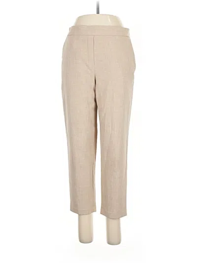 Pre-owned Babaton Casual Pants In Tan