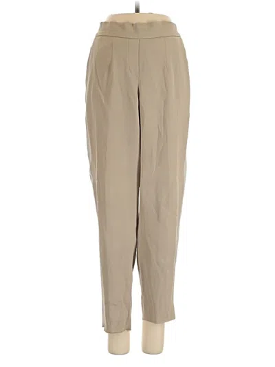 Pre-owned Babaton Casual Pants In Tan