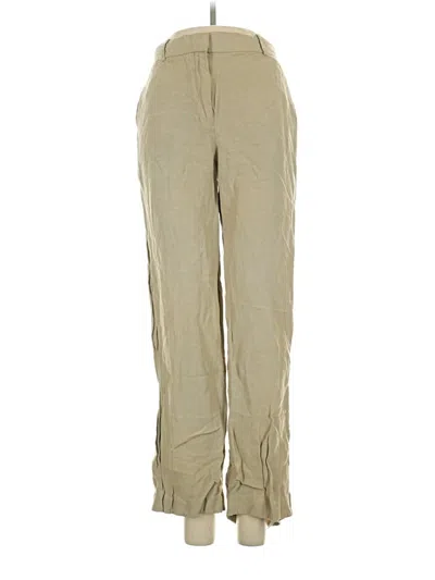 Pre-owned Babaton Casual Pants In Tan