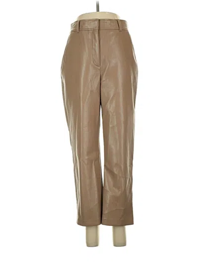 Pre-owned Babaton Casual Pants In Tan