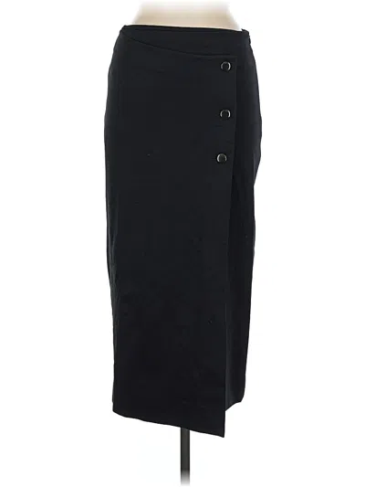 Pre-owned Babaton Casual Skirt In Black