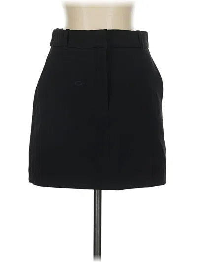 Pre-owned Babaton Casual Skirt In Black